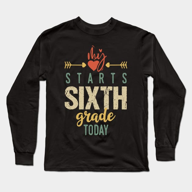 Sixth grade Long Sleeve T-Shirt by Tesszero